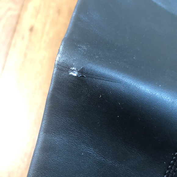 Guess Zionism Faux Leather Over The Knee Boots Size 6.5 - Picture 6 of 8